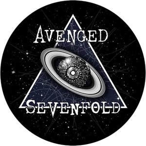Turntable slipmat Avenged Sevenfold (set of 2) - vue 3
