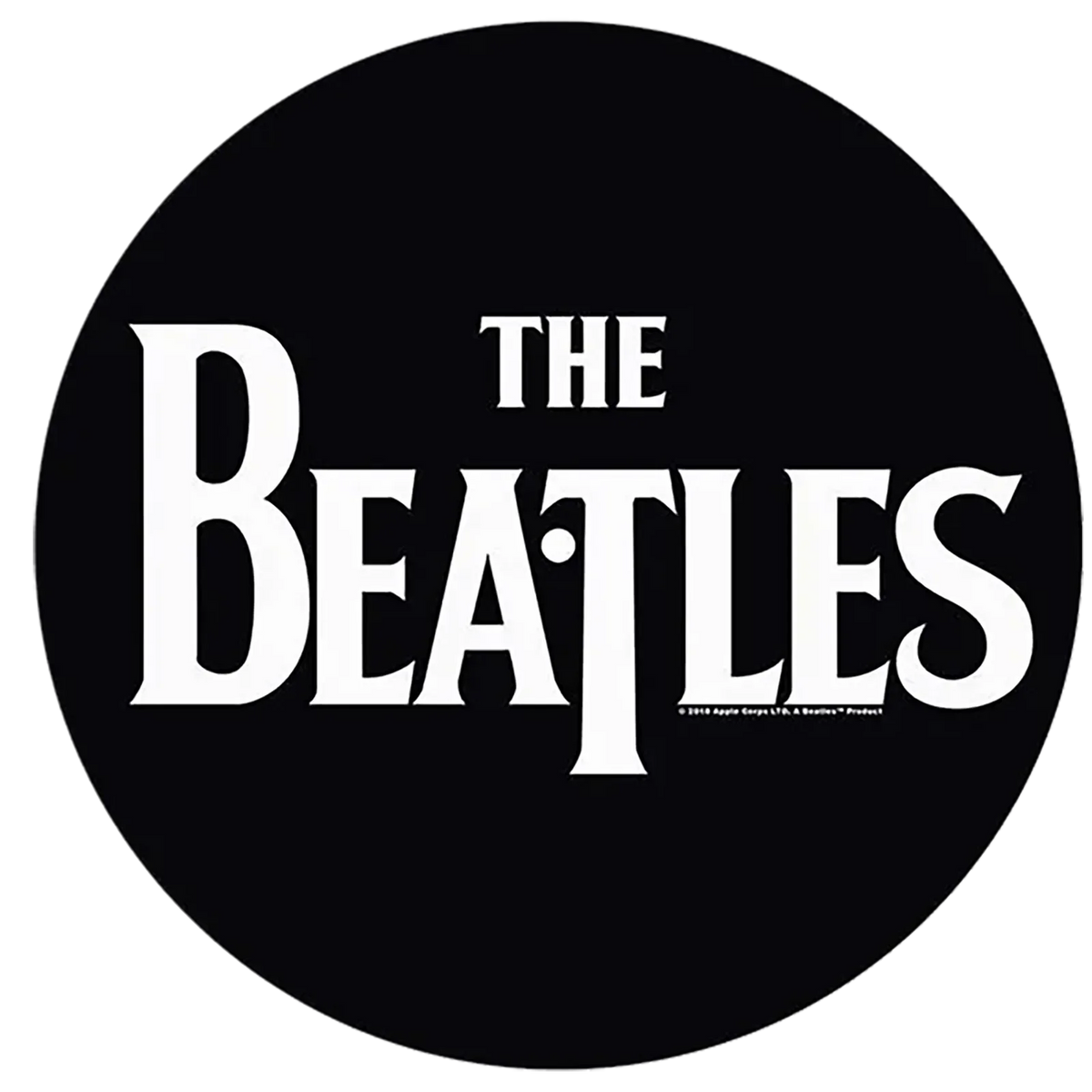 Feutrine vinyle Beatles 1 - Logo blanc