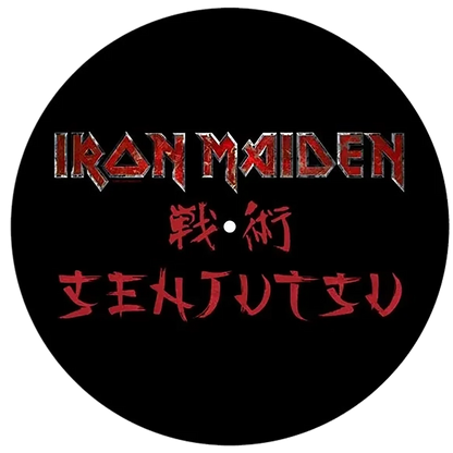 slipmat for vinyl records Iron Maiden 1 - Senjutsu