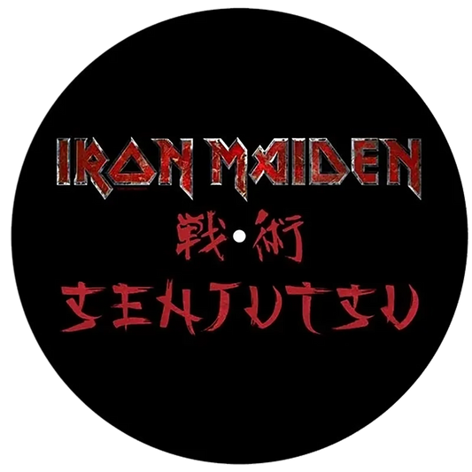 slipmat for vinyl records Iron Maiden 1 - Senjutsu