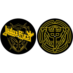 Feutrine vinyle Judas Priest [Invincible Shield] (lot de 2)