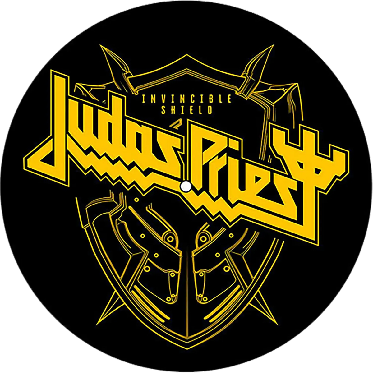 Feutrine vinyle Judas Priest 1 Invincible Shield | Judas Priest 1 Invincible Shield vinyl felt