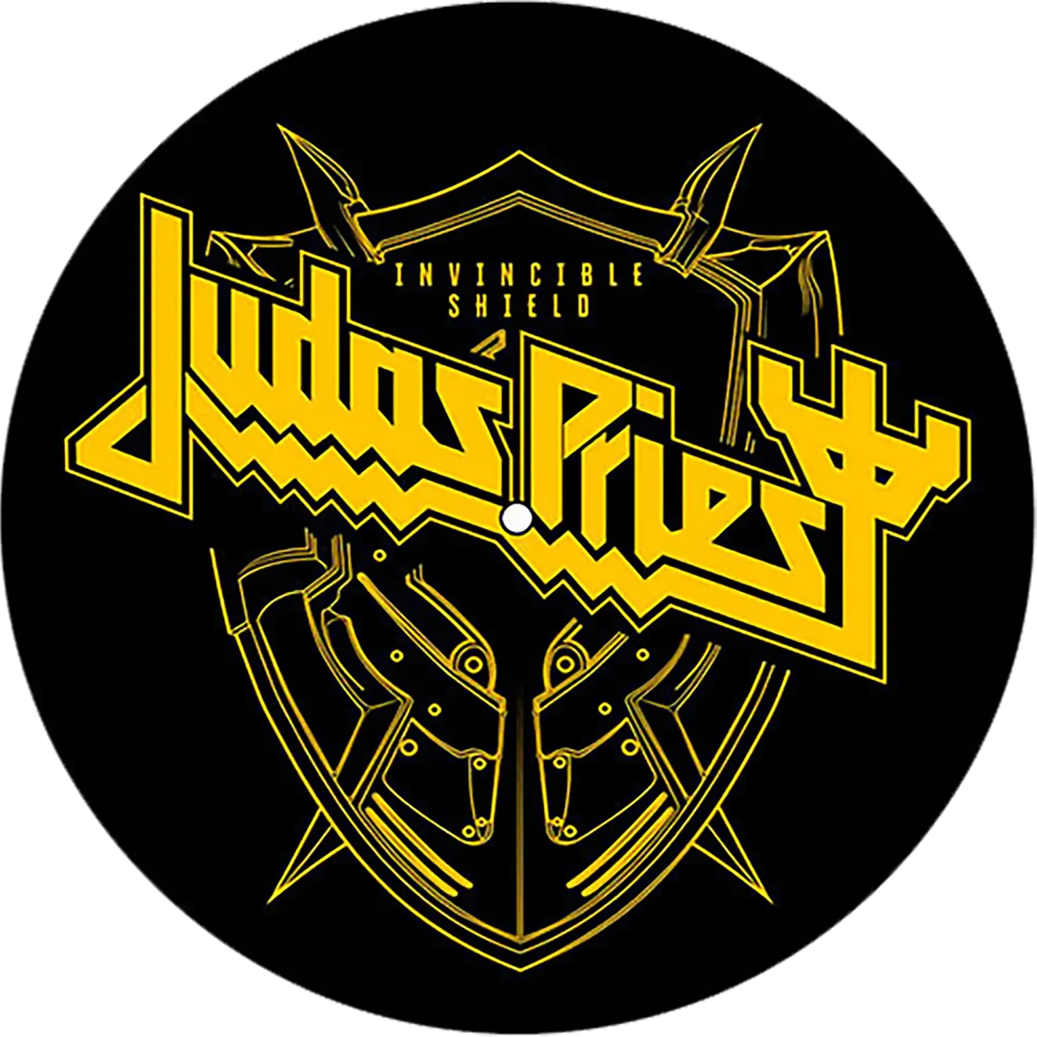 Feutrine vinyle Judas Priest 1 Invincible Shield | Judas Priest 1 Invincible Shield vinyl felt
