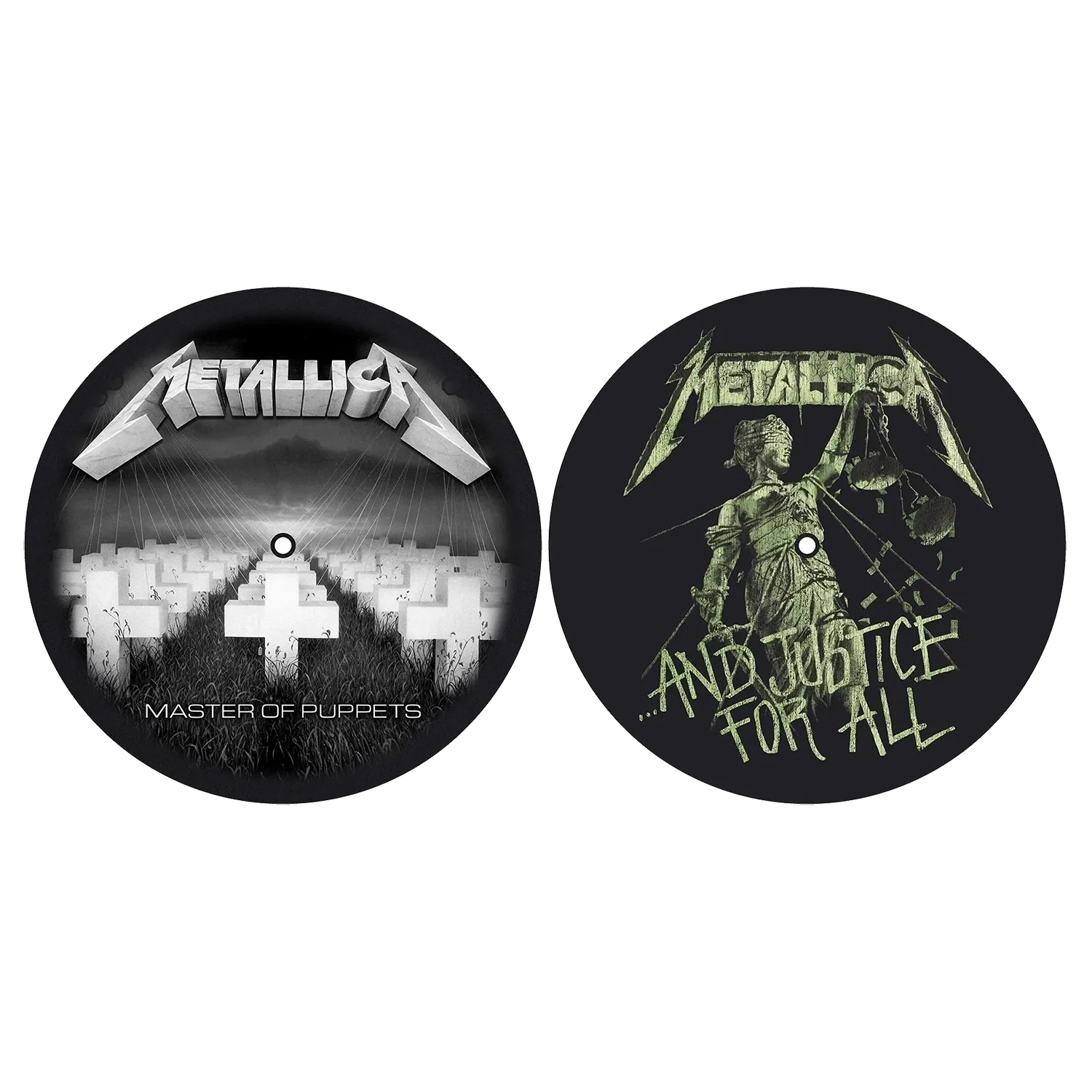 Feutrine vinyle Metallica (lot de 2) [Master/Justice]