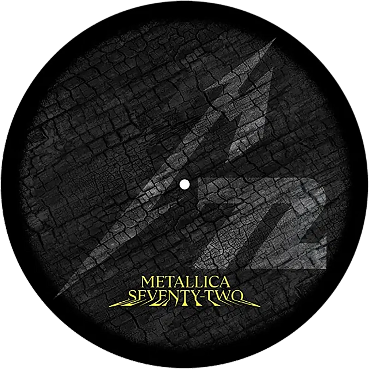 Feutrine vinyle Metallica 2 - 72 Seasons gris