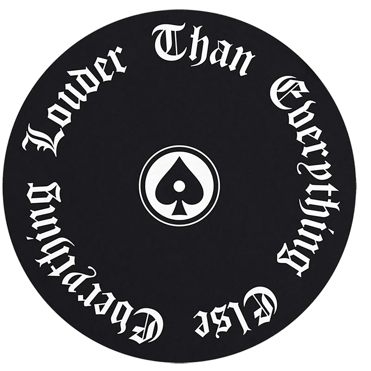 slipmat for vinyl records Motorhead 2 - Everything Louder than Everything Lese