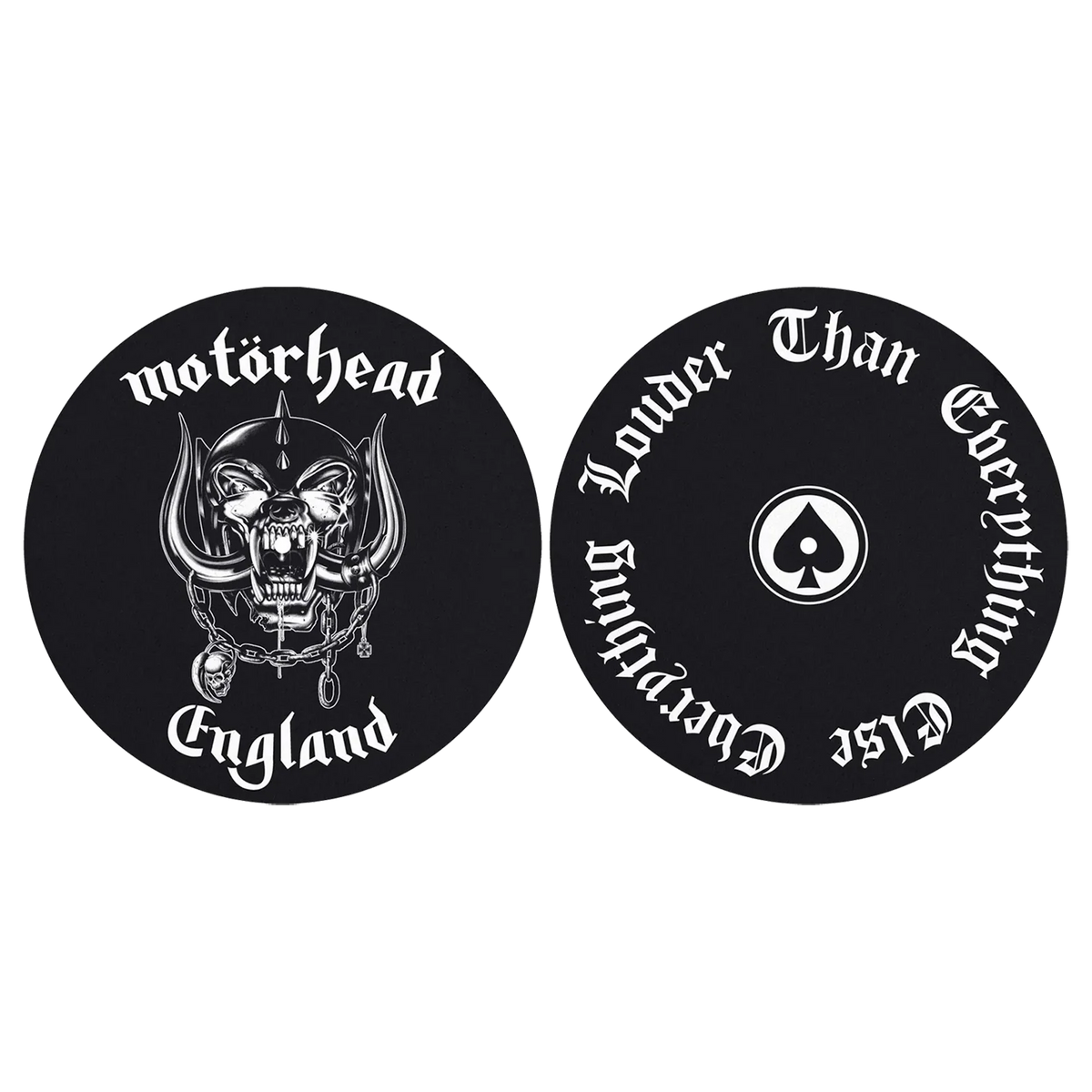 slipmat for vinyl records Motorhead (set of 2) [England]