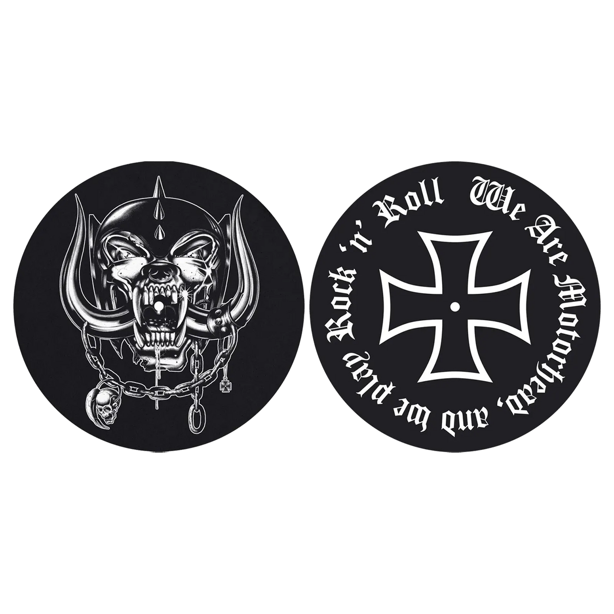 slipmat for vinyl records Motorhead (set of 2) [Snaggletooth]