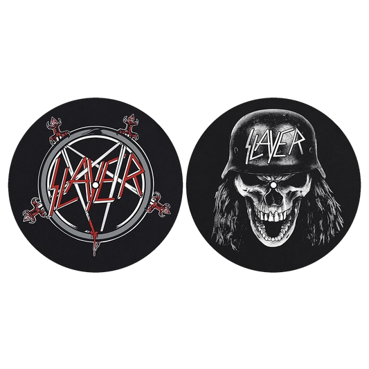 Feutrine vinyle Slayer [Pentagram] (lot de 2)