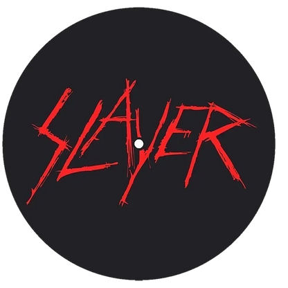 Feutrine vinyle Slayer 2 - Scratched logo