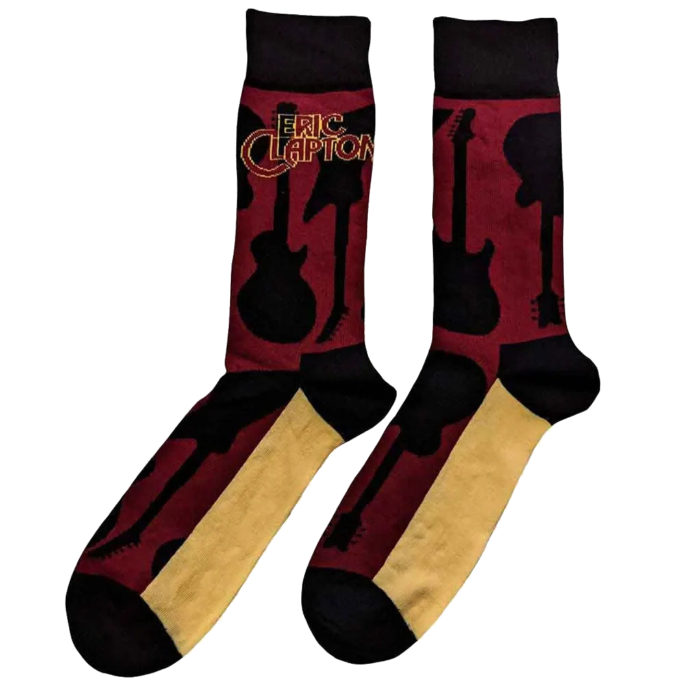 Eric Clapton Socks - Guitar (flat left side)