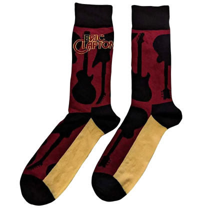 Eric Clapton Socks - Guitar (flat left side)