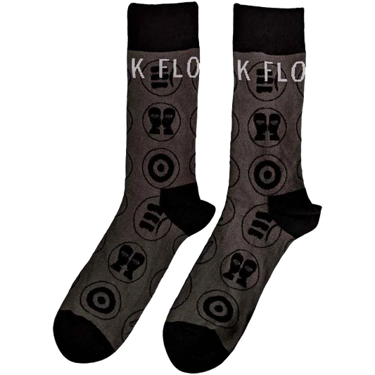 Chaussettes Pink Floyd (à plat côté gauche)