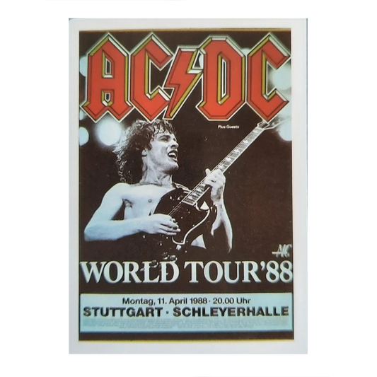 Autocollant AC/DC - World tour 88