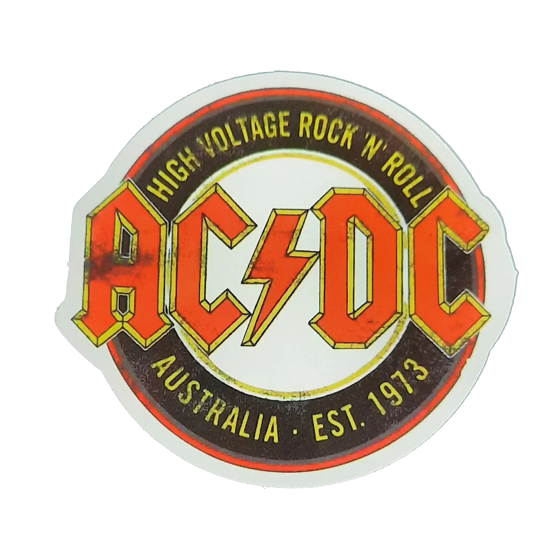 Sticker AC/DC High Voltage Rock 'n' Roll exclusively on MusikMachine ...