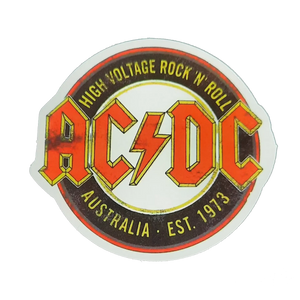 Autocollant AC/DC - High Voltage Rock 'n' Roll
