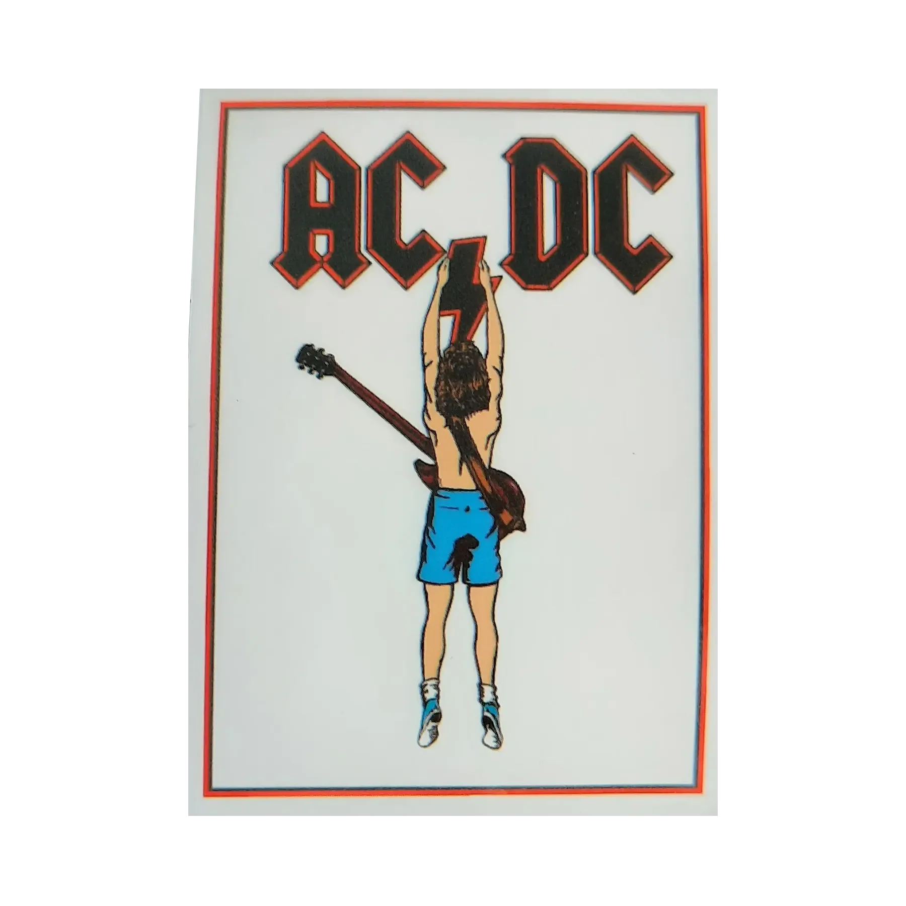 Sticker AC/DC - Flick of the switch