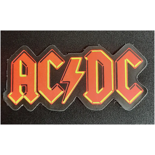 Autocollant AC/DC - logo