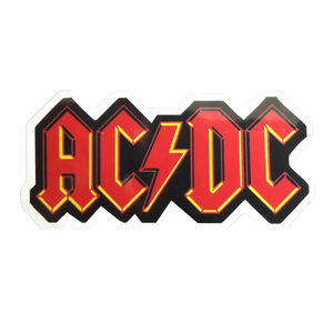 Autocollant AC/DC - logo