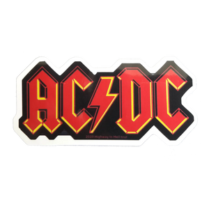 Autocollant AC/DC - logo