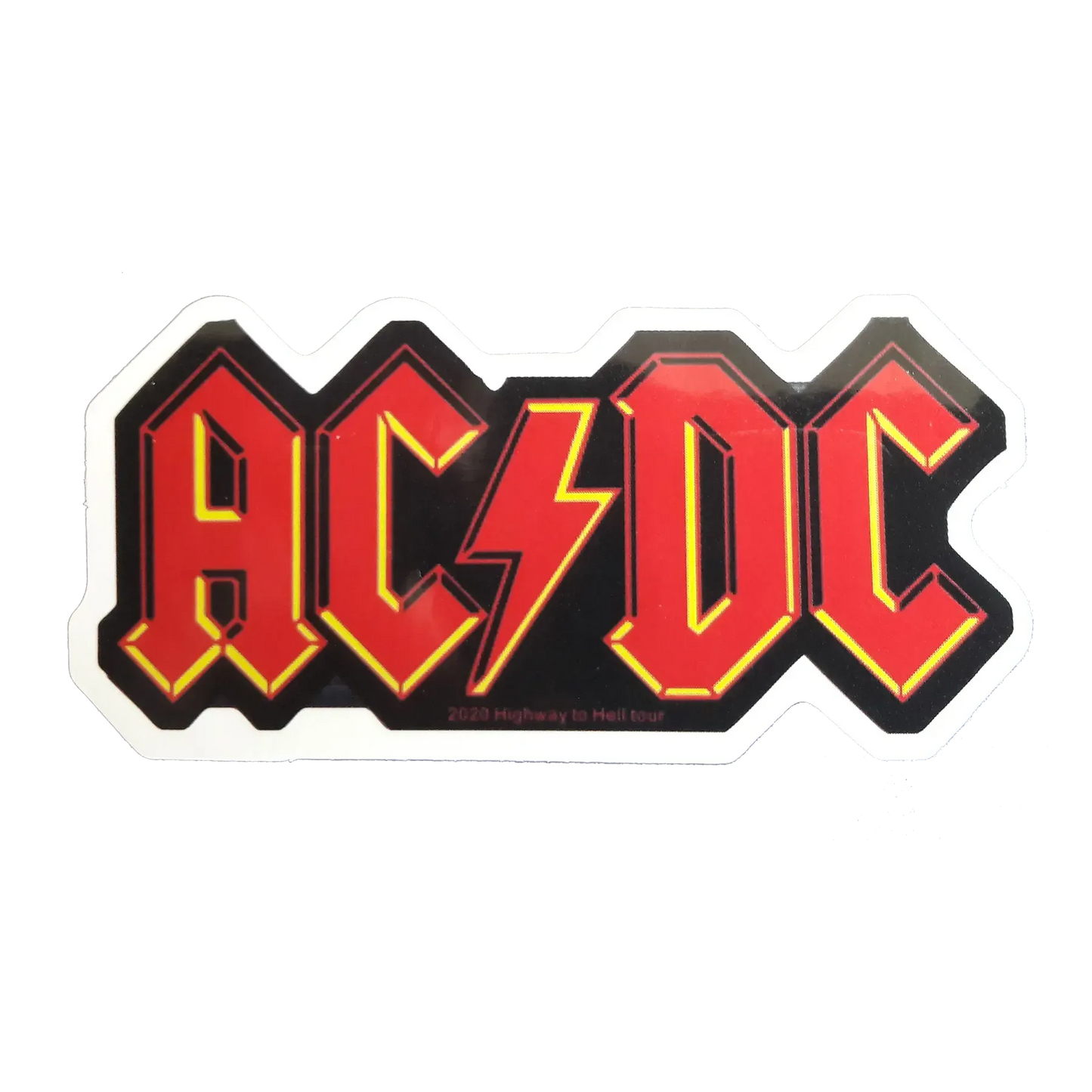 Autocollant AC/DC - logo