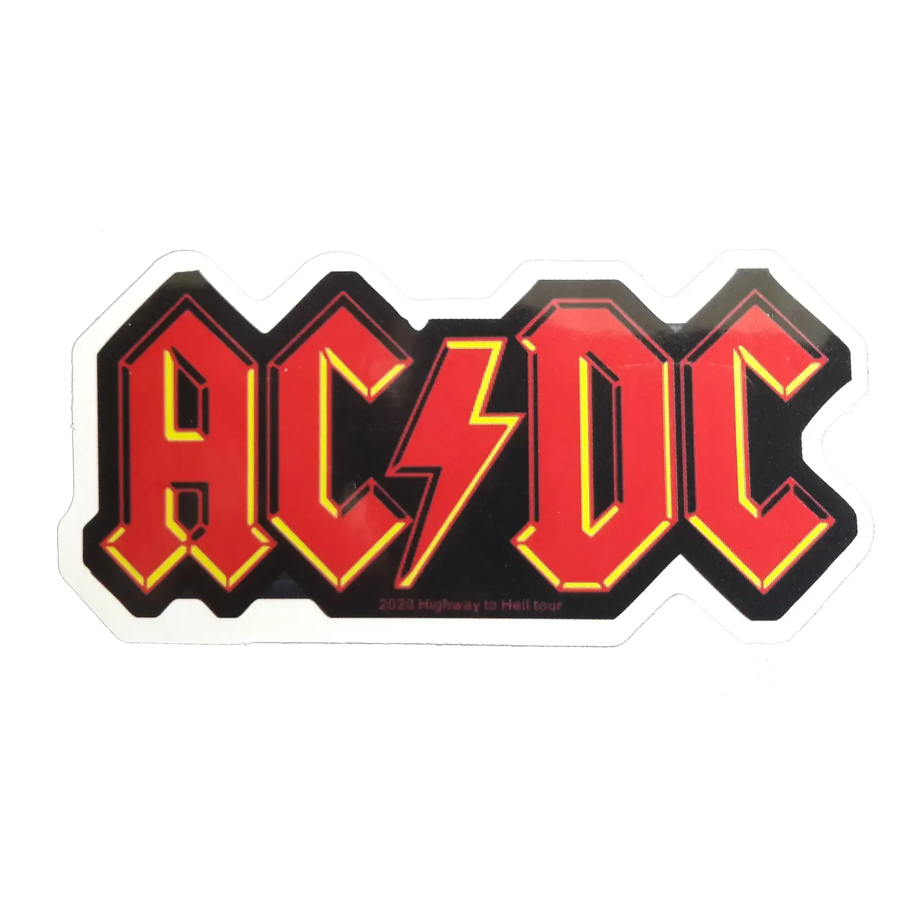 Autocollant AC/DC - logo
