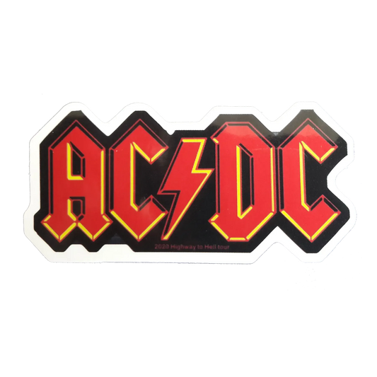 Autocollant AC/DC - logo