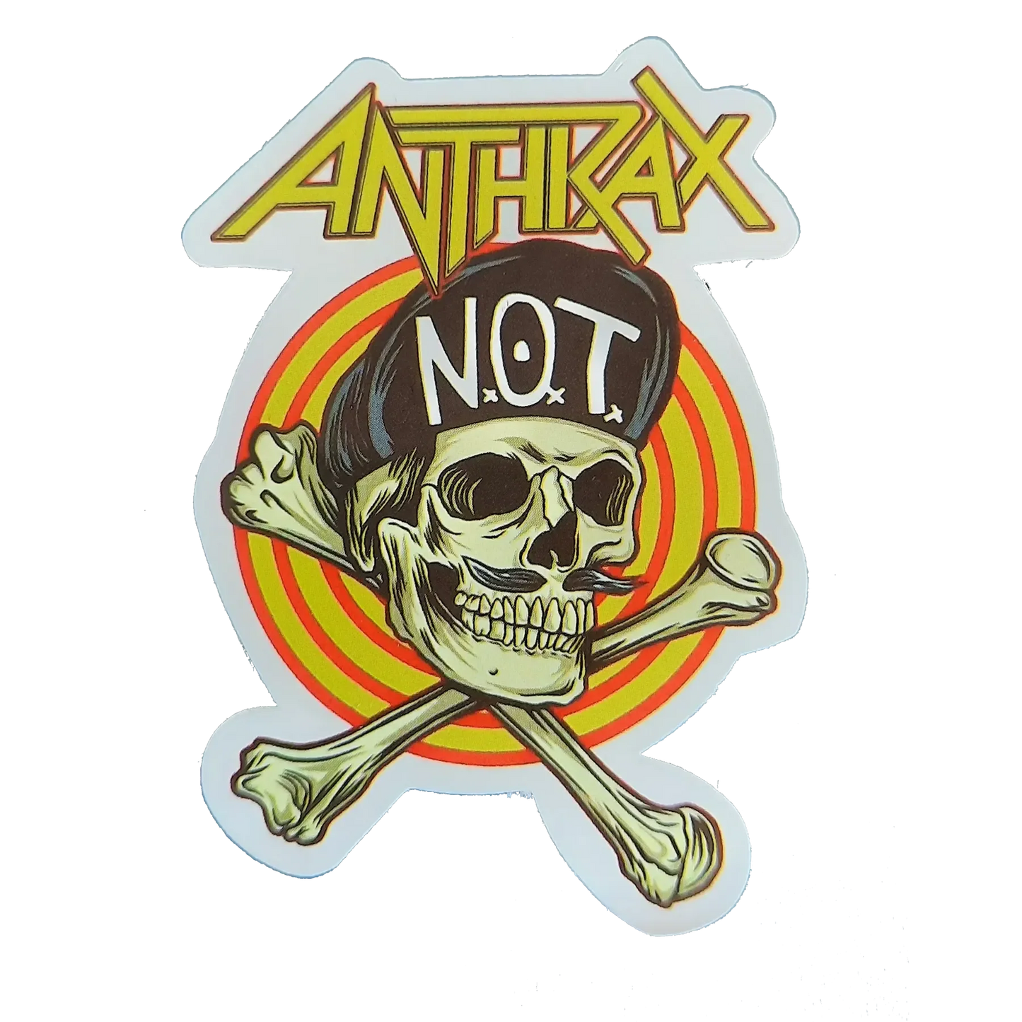 Autocollant Anthrax - N.O.T