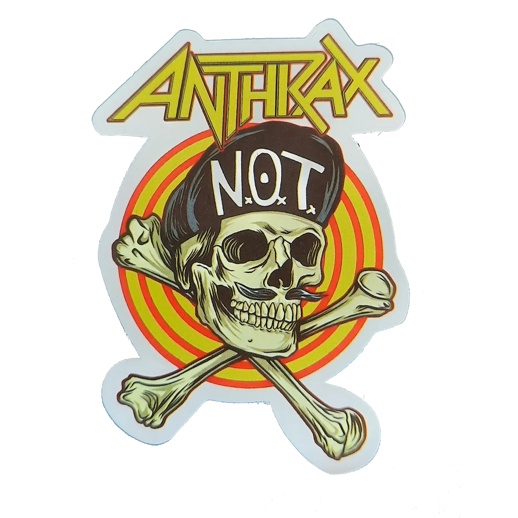 Autocollant Anthrax - N.O.T