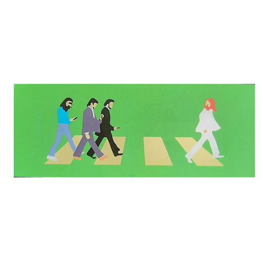 Autocollant Beatles - Abbey road