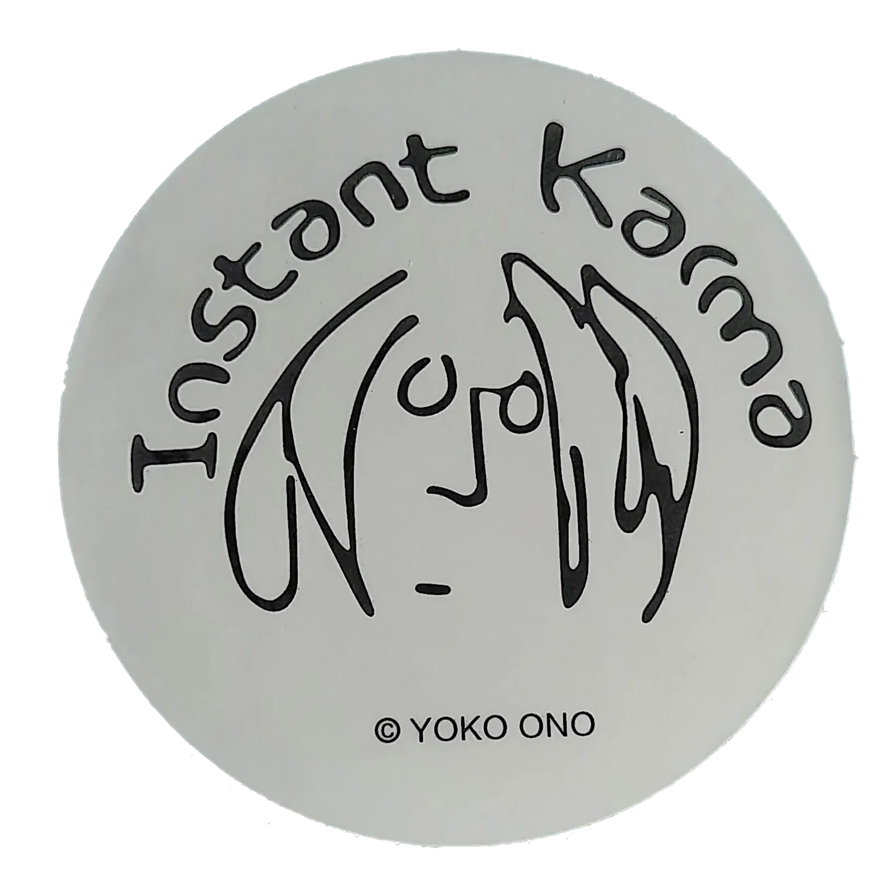 Autocollant Beatles - John Lennon Instant Karma