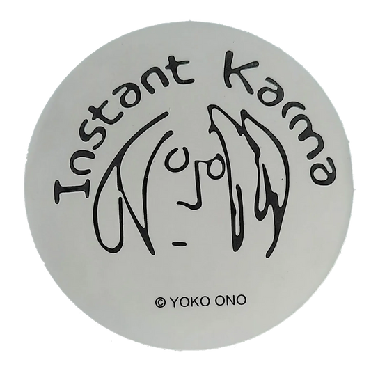 Autocollant Beatles - John Lennon Instant Karma
