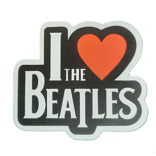 Autocollant Beatles - I ? the Beatles