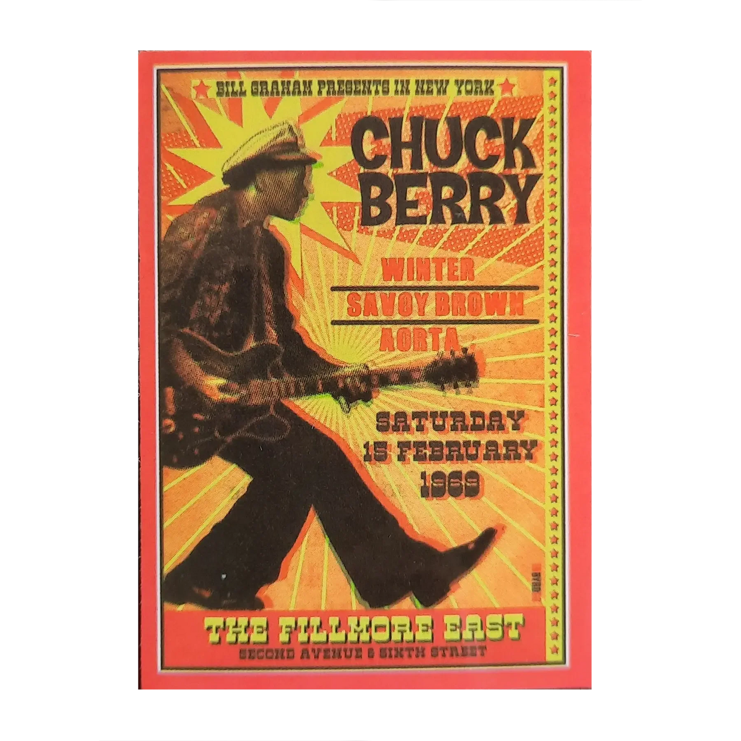 Autocollant Chuck Berry