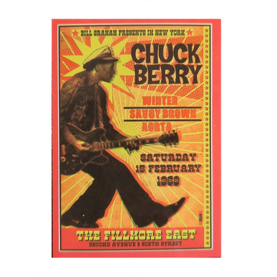 Autocollant Chuck Berry