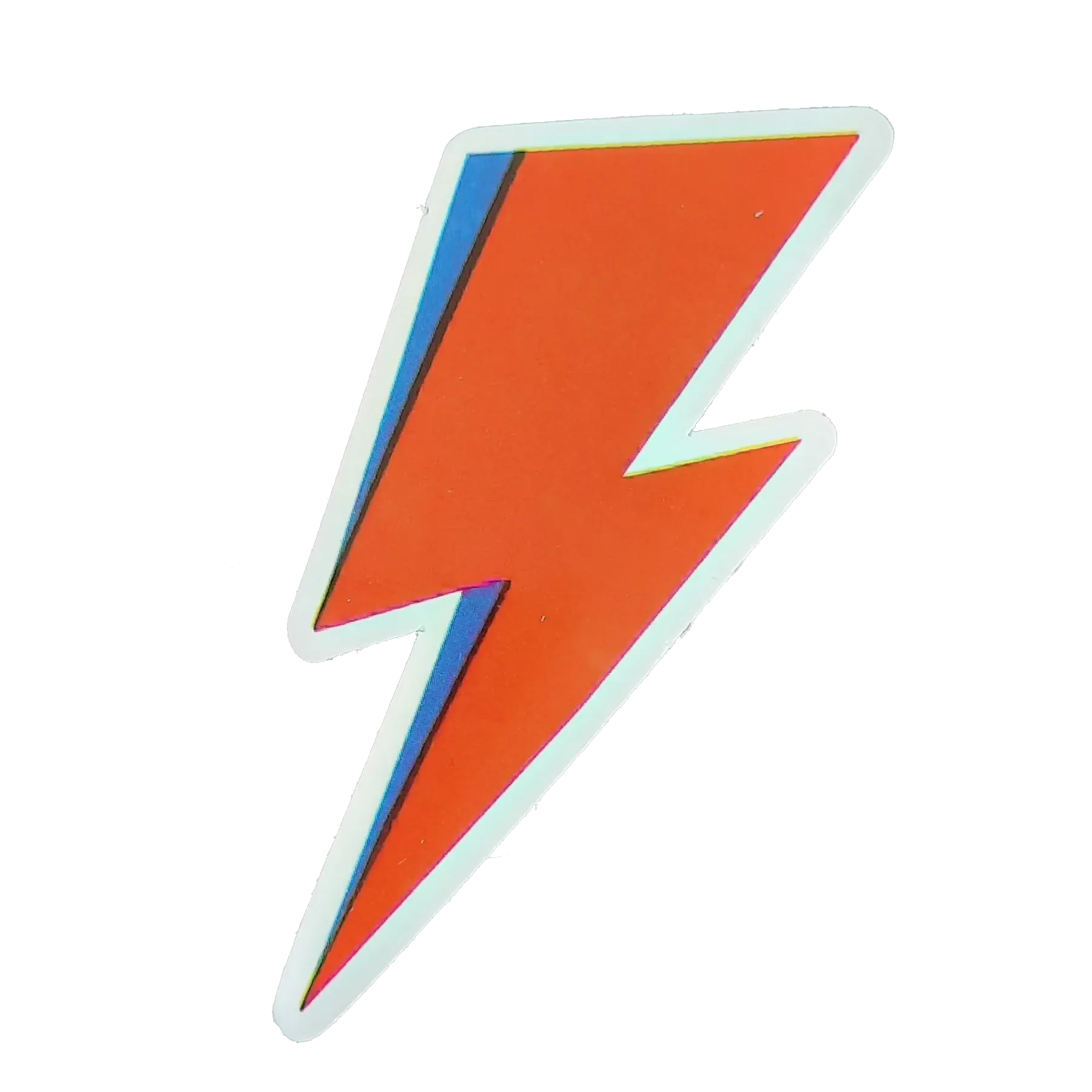 Autocollant David Bowie - Eclair Aladdin Sane