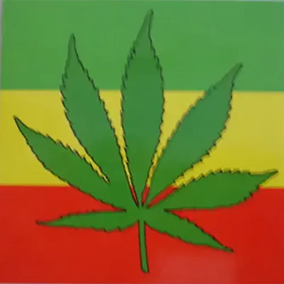 Autocollant Cannabis