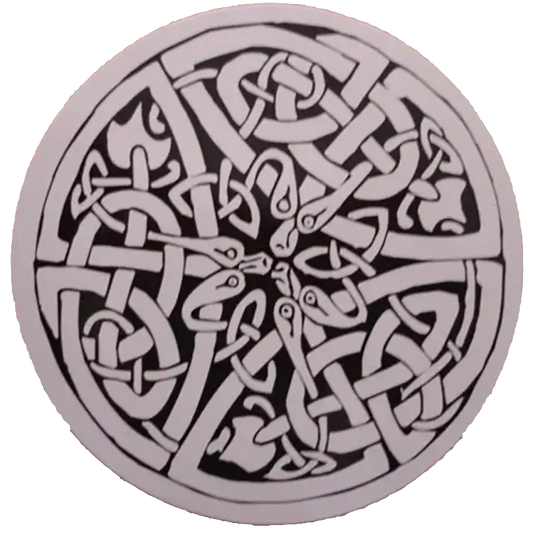 Sticker Celtique - Nœud de serpents