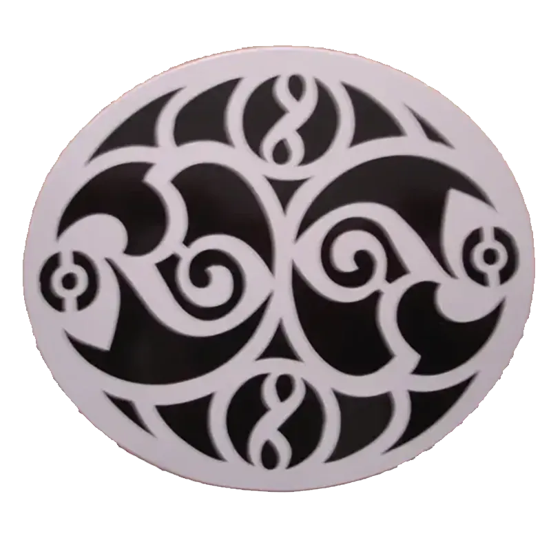 Autocollant celtique ovale | oval Celtic sticker
