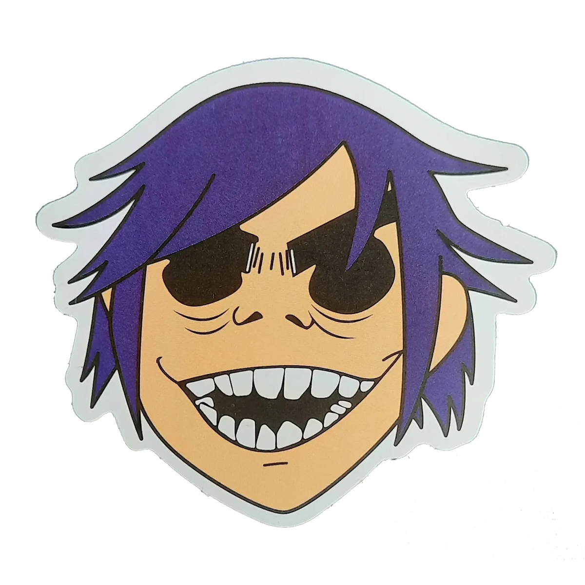 Autocollant Gorillaz - 2D (Stuart Pot)