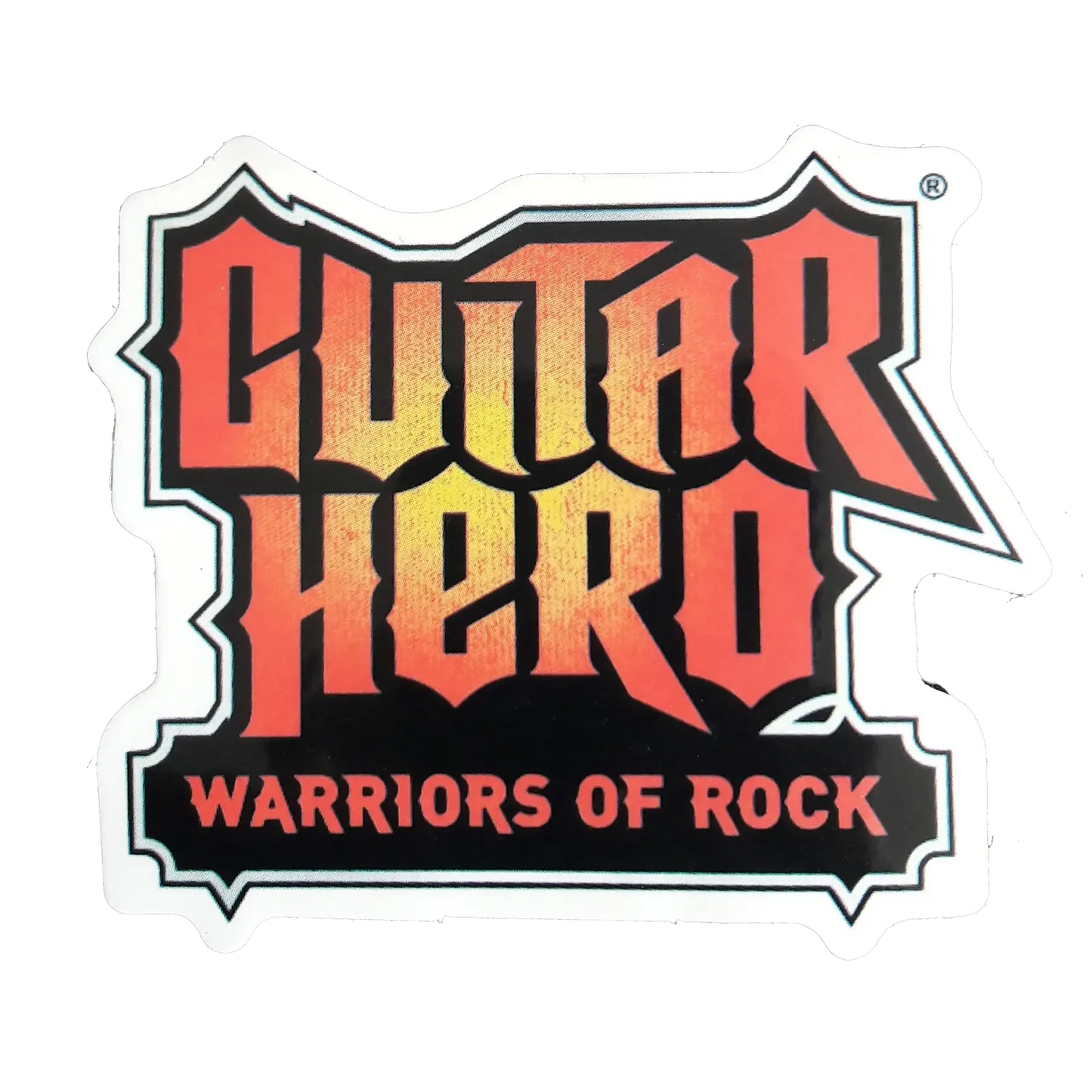 Sticker Guitar Hero - Warriors of Rock