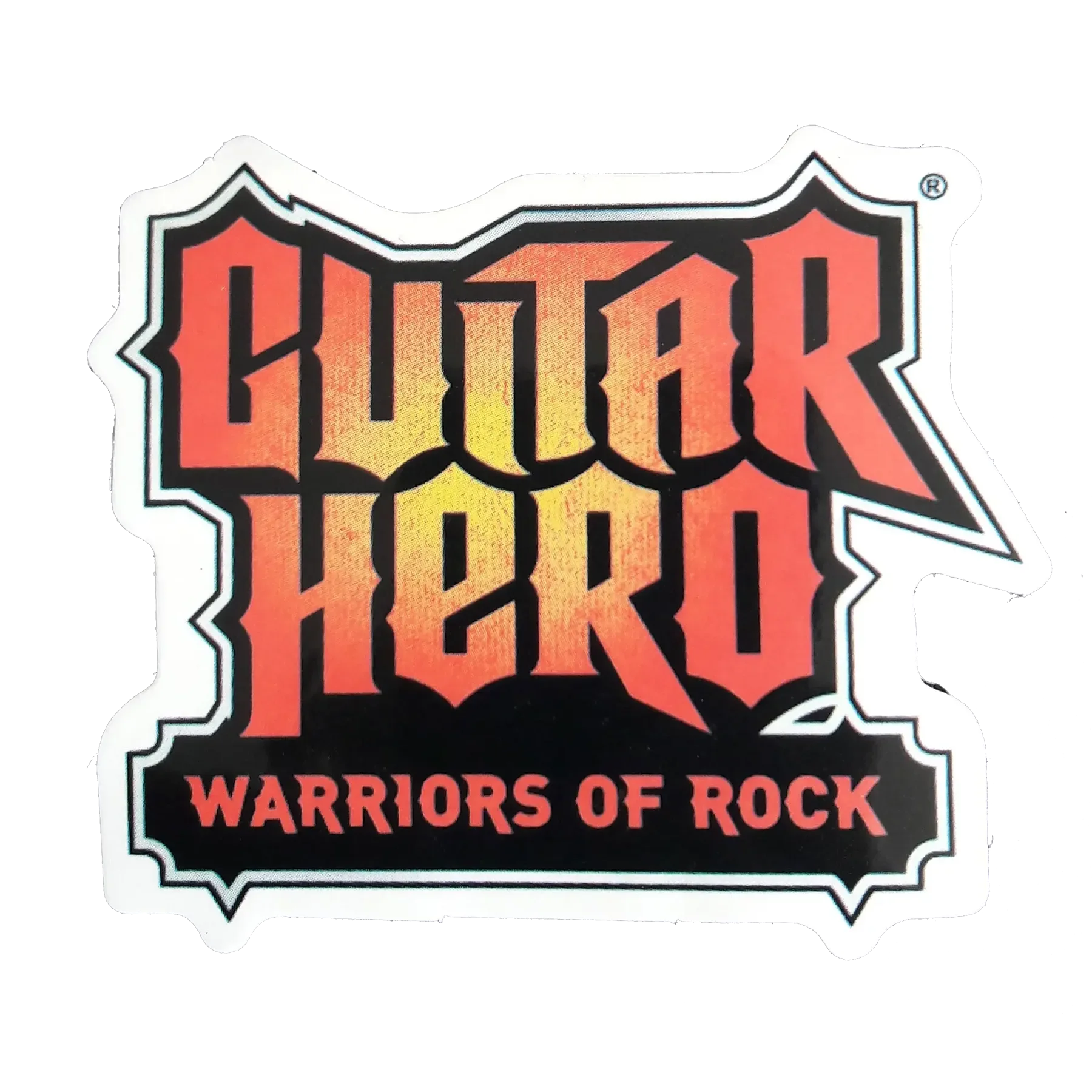 Sticker Guitar Hero - Warriors of Rock