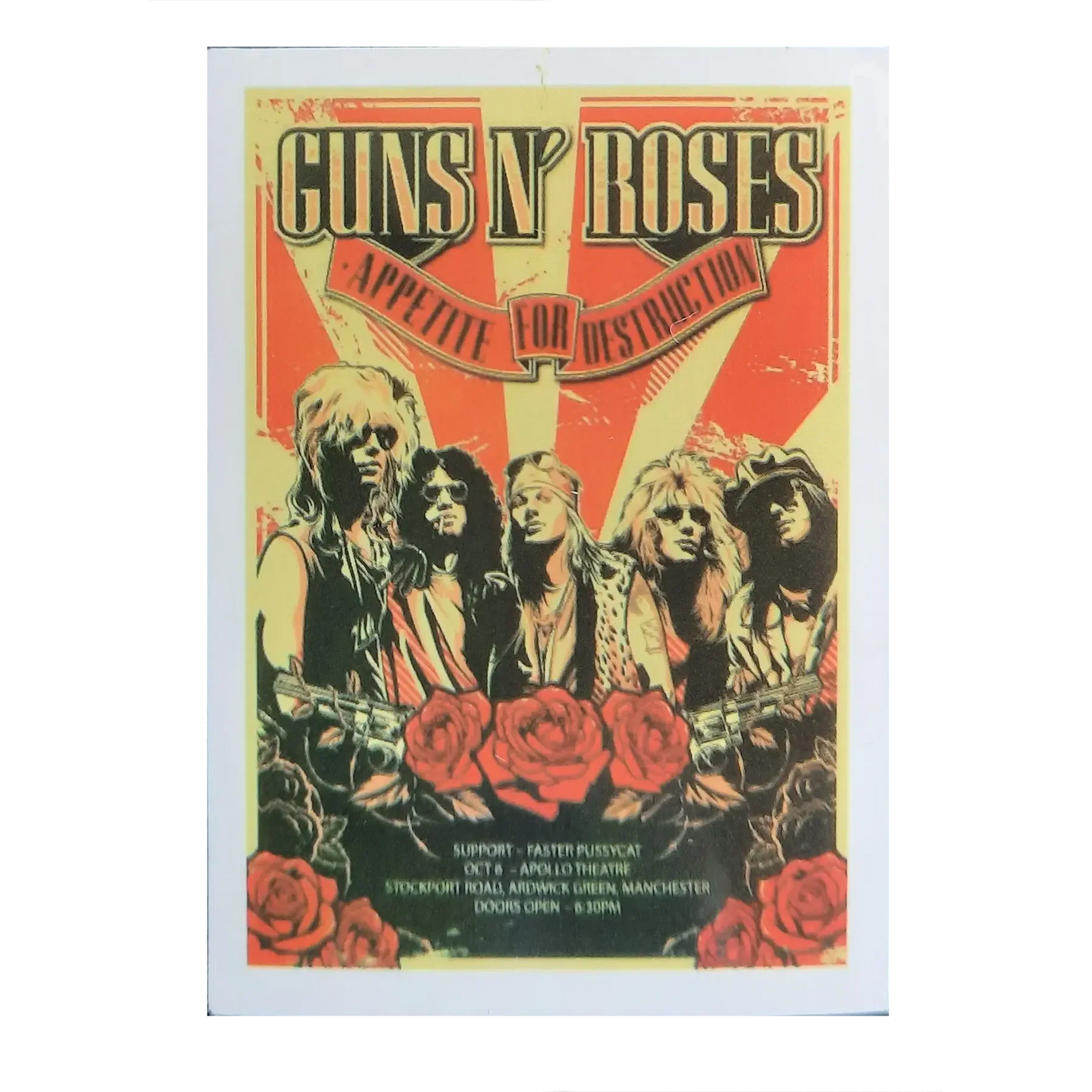 Autocollant Guns n' Roses - Appetite for Destruction