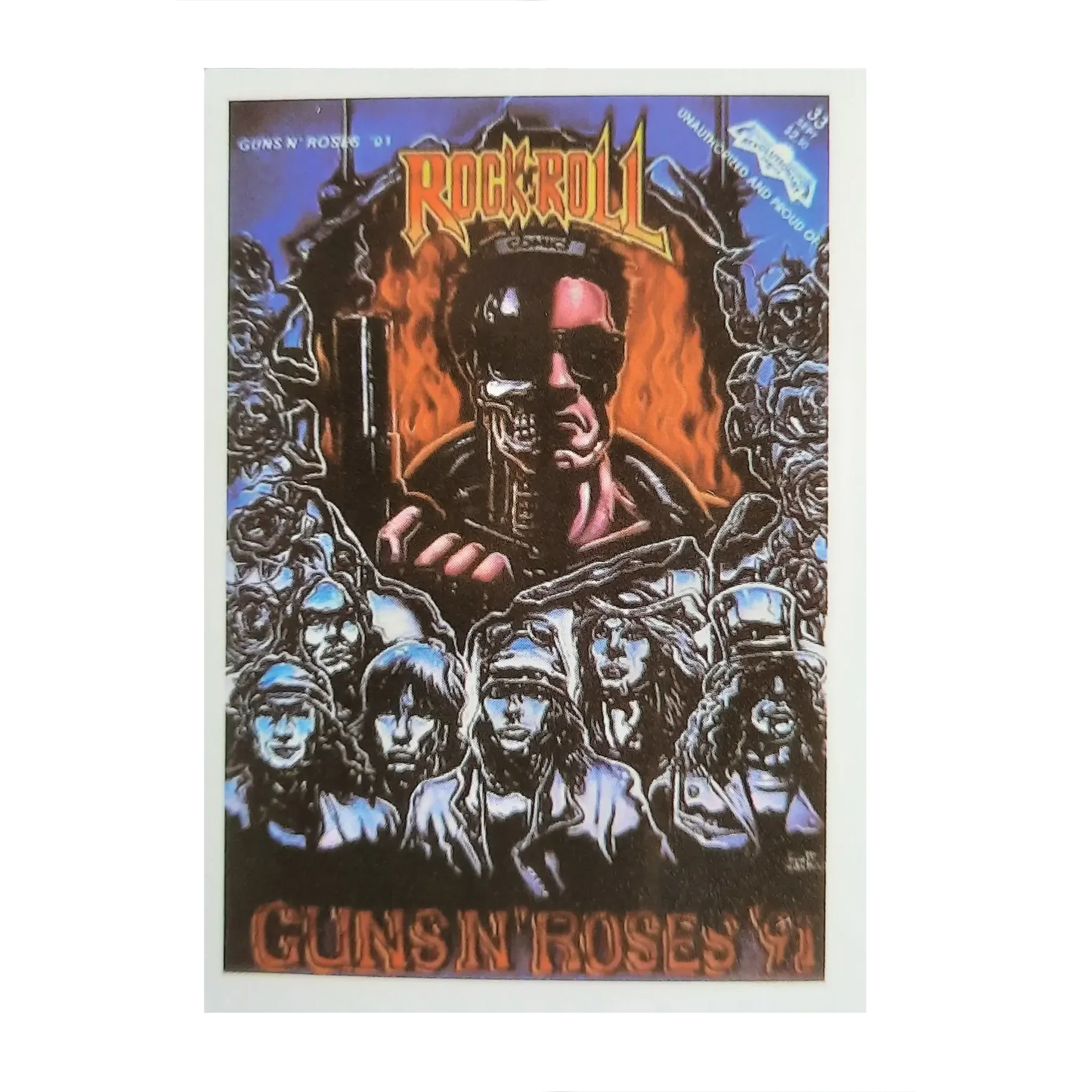 Autocollant Guns n' Roses - Terminator 2