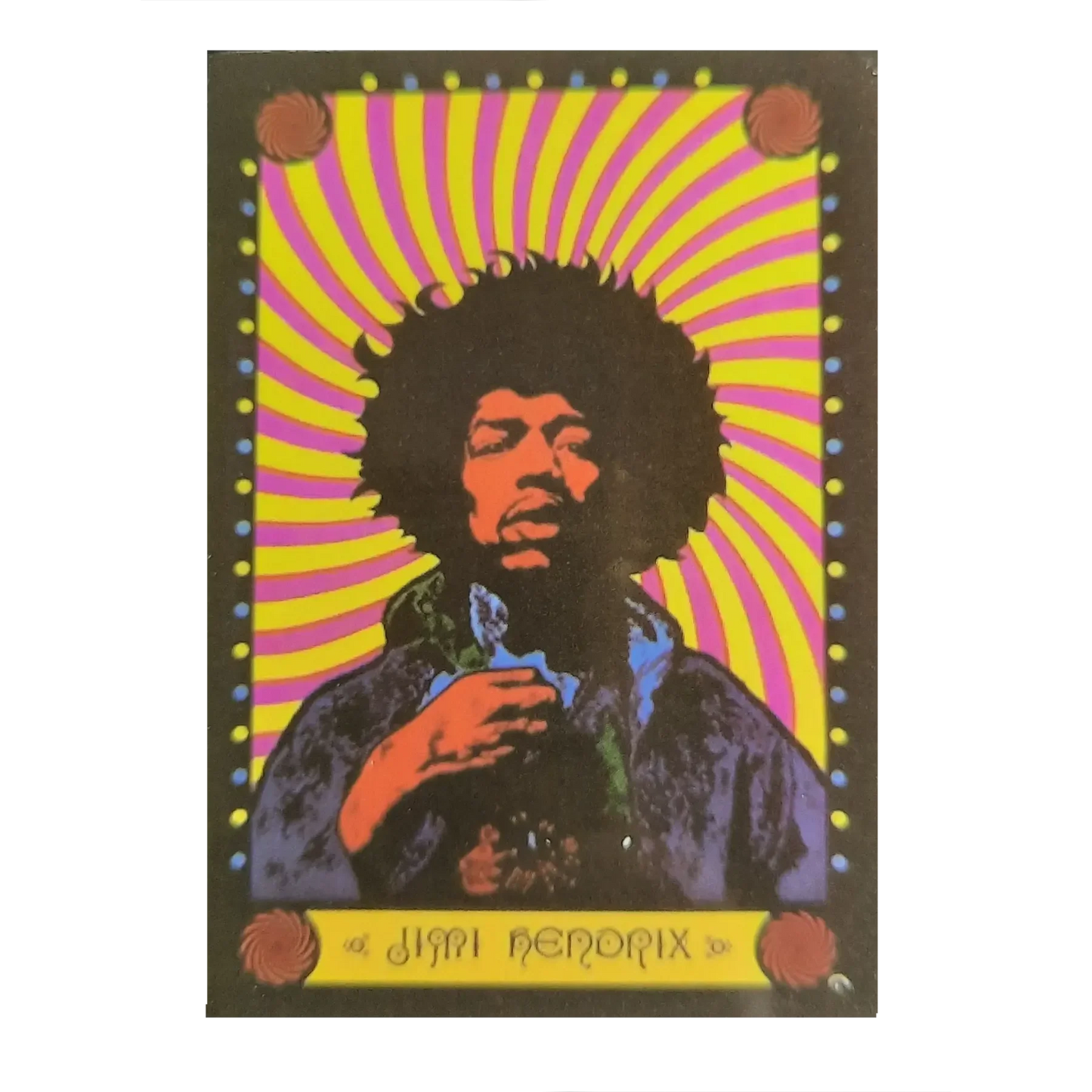 Autocollant Jimi Hendrix