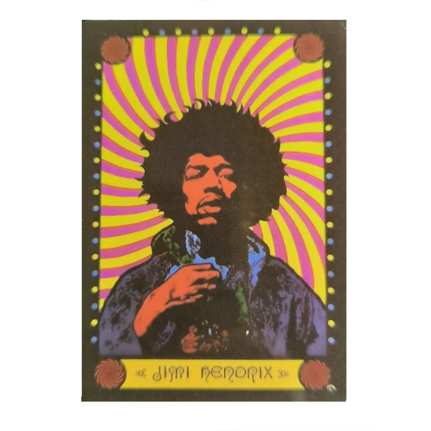Autocollant Jimi Hendrix