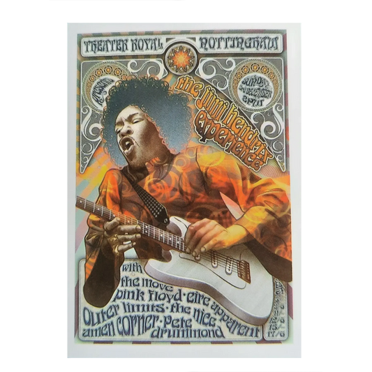 Autocollant Jimi Hendrix Experience at Theater Royal