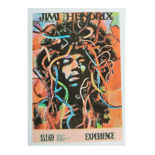Autocollant Jimi Hendrix - 15.1.69