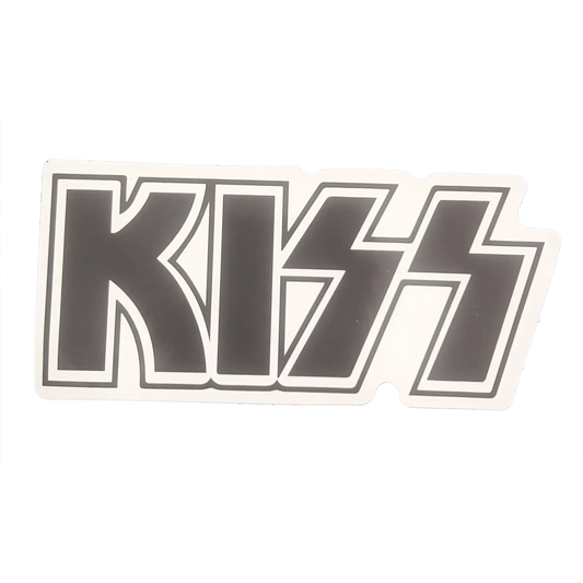 Autocollant Kiss n&b