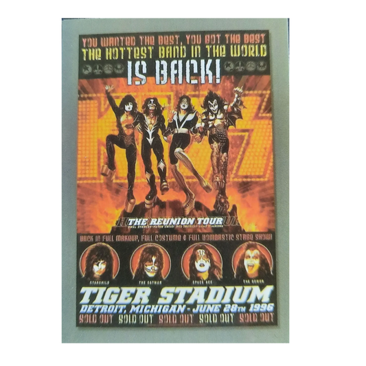Autocollant Kiss at Tiger Stadium
